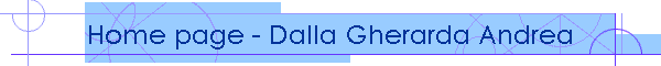 Home page - Dalla Gherarda Andrea